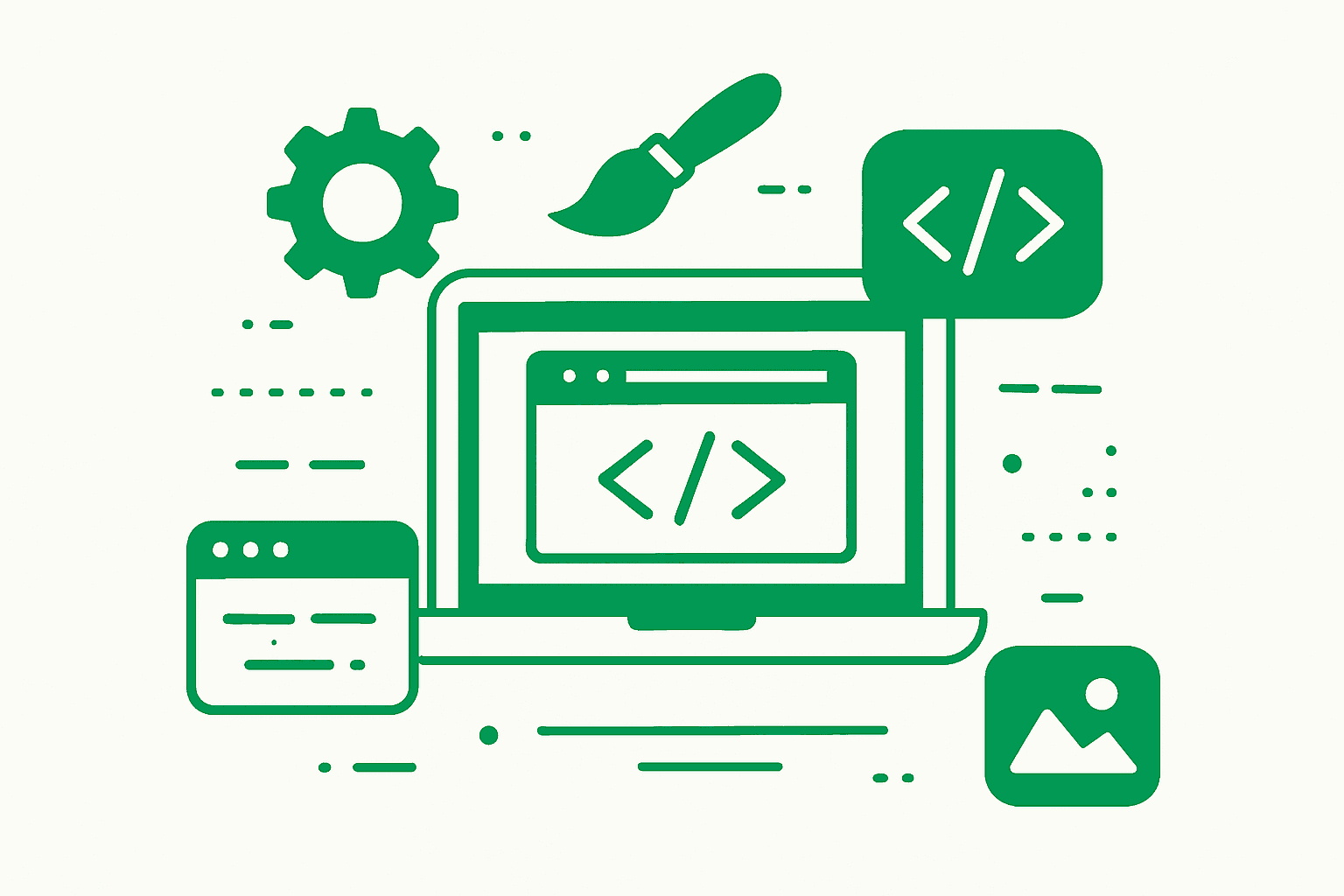 SEO optimization interface and planning visual